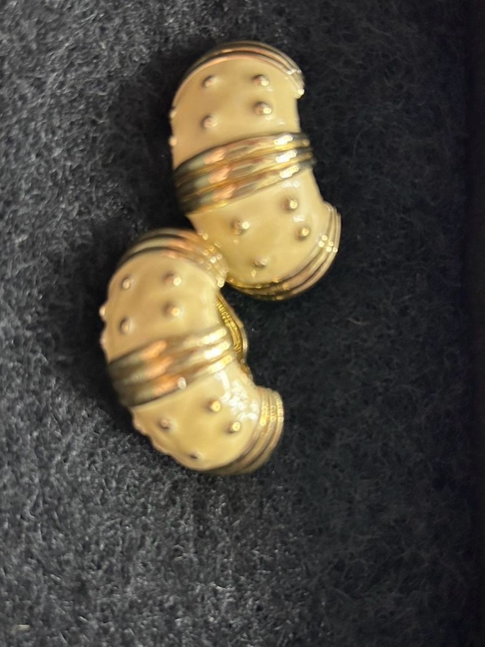 Vintage DIOR Style Elegant Earrings - Unbranded